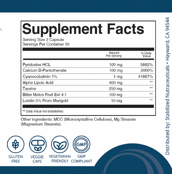 NERVE SUPPORT – Stabilized Nutraceuticals